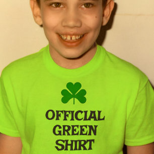 Official Green Shirt for St. Patrick's Day T-Shirt