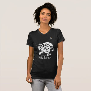 Official Gridiron Beauties Blitz Podcast T-Shirt