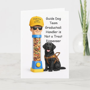 Official Human Treat Dispenser – Chocolate Lab Card