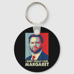 Official I Don’t Really Care Margaret Funny Trump  Keychain