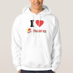 Official "I LOVE MIKE'S ITALIAN ICE" HOODIE! (W) Hoodie