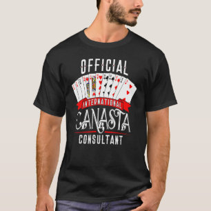 Official International Canasta Consultant T-Shirt