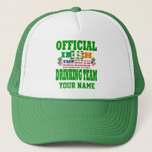 Official Irish American drinking team Trucker Hat
