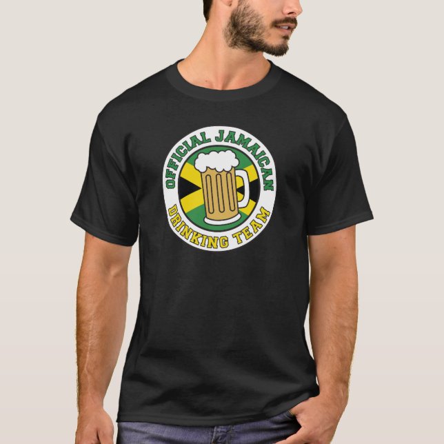 Official Jamaican Drinking Team T-Shirt (Front)
