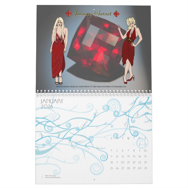 Official JemCon 2013 Calendar (Jan 2026)