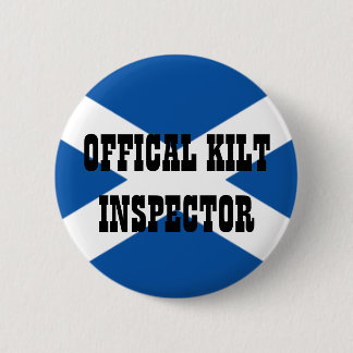 Official Kilt Inspector 2 Inch Round Button
