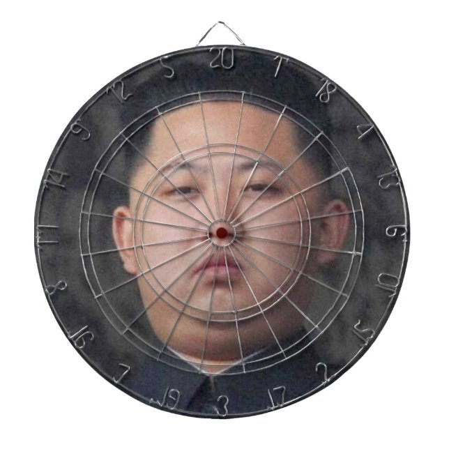 official kim jong un dartboard (Front)
