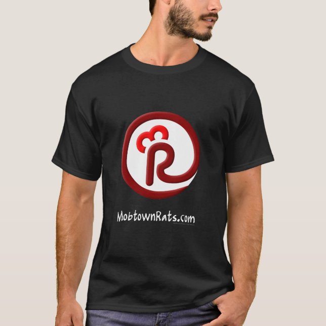 Official Logo T (Black) T-Shirt (Front)