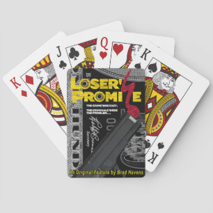 Official Loser's Promise Poster on Playing Cards