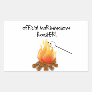 Official Marshmallow Roaster Sticker