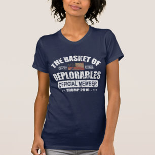 Official Member Basket of Deplorables T-Shirt