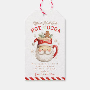 Official North Pole Hot Cocoa Gift Tag