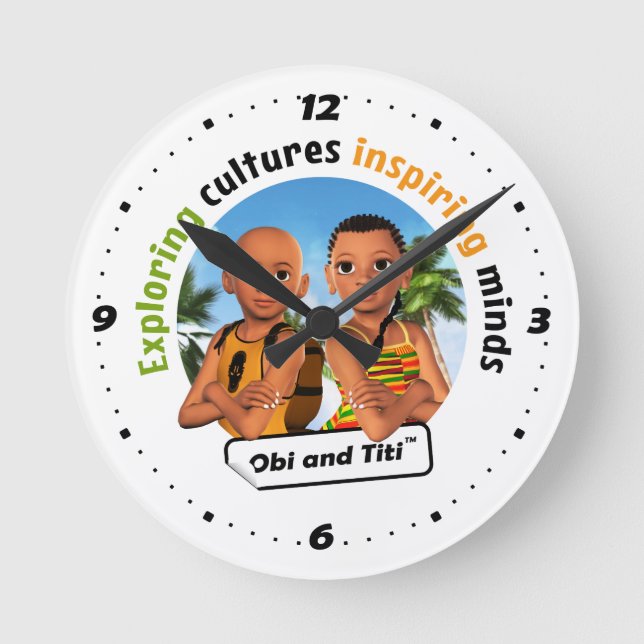 Official Obi and Titi Adventurer's Clock (Front)