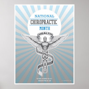 Official October National Chiropractic Month Poster