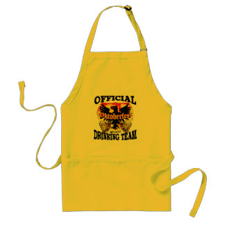 Official Oktoberfest Drinking Team Gear Standard Apron