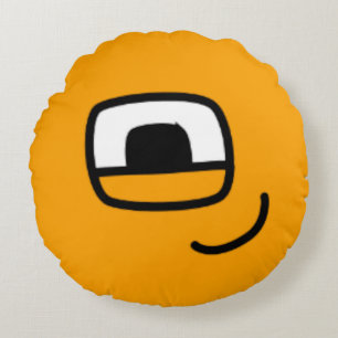 Official Oxygen Plushie! (Periodic Table Lore) Round Pillow