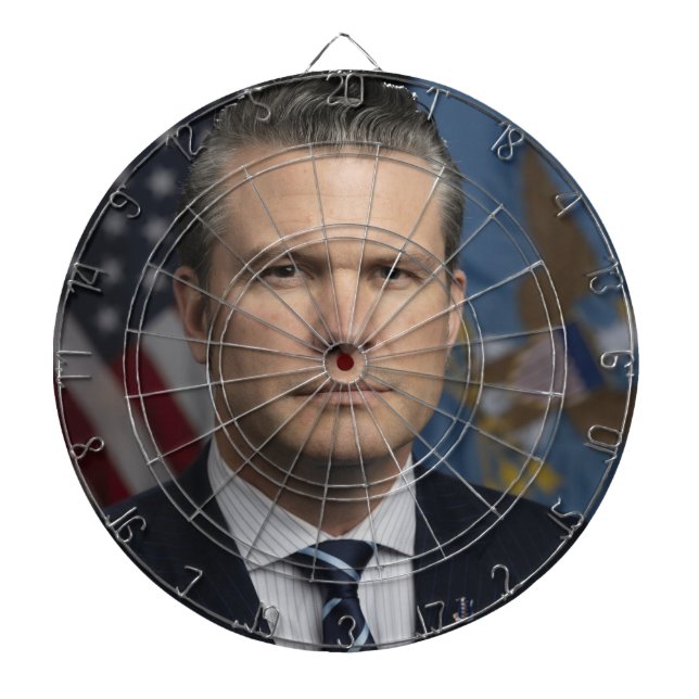 official pete hegseth dartboard (Front)