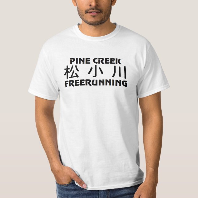 Official Pine Creek Freerunning Shirt (Front)
