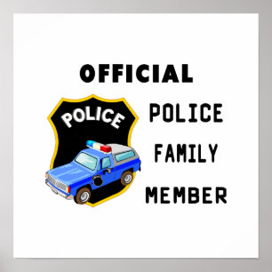 Official Police Family Poster