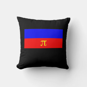 OFFICIAL POLYAMORY PRIDE FLAG -.png Throw Pillow