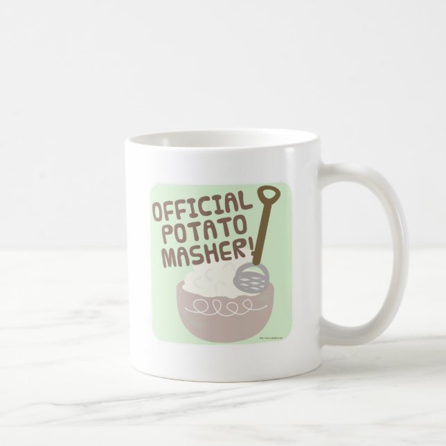 Official Potato Masher Coffee Mug (Right)