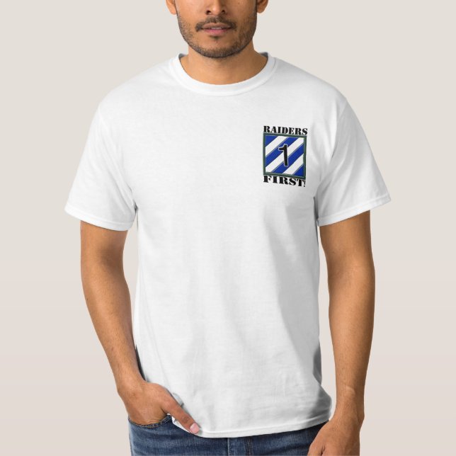 OFFICIAL Raiders First! T-shirt (Front)