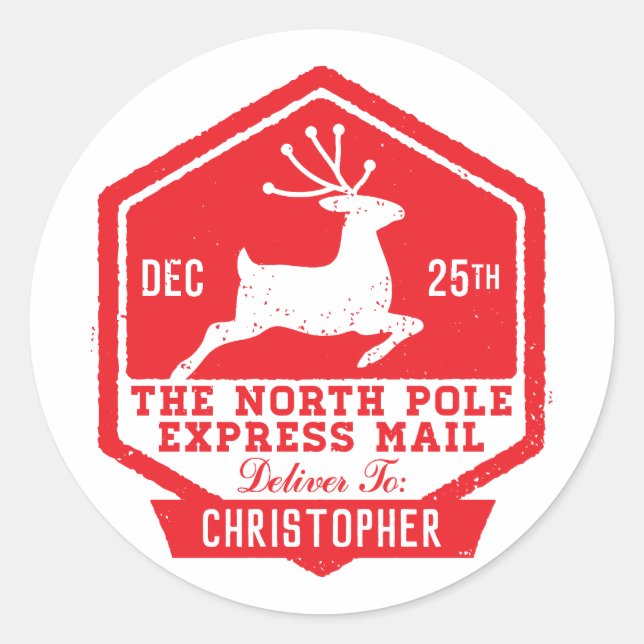 Official Reindeer North Pole Seal 2 (Front)
