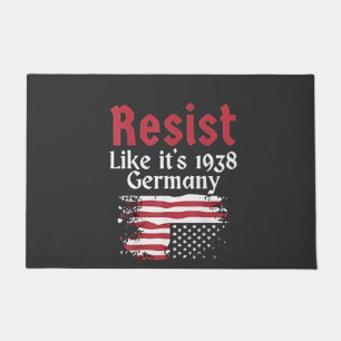 Official Resist Like It's 1938 Germany Resist Doormat
