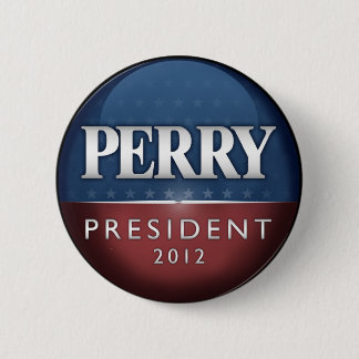 Official Rick Perry 2012 2 Inch Round Button