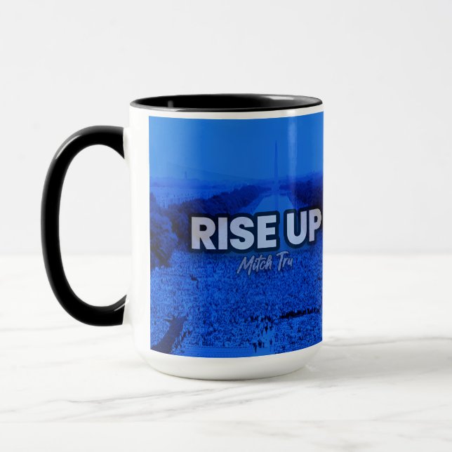 Official Rise Up Mug with Mitch Tru-bots (Left)