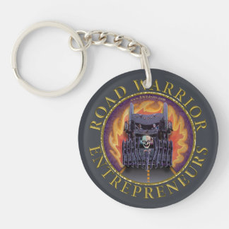 Official Road Warrior Entrepreneurs Logo Keychain