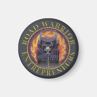 Official Road Warrior Entrepreneurs Logo Magnet
