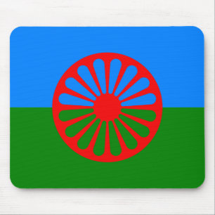 Official Romany gypsy flag Mouse Pad