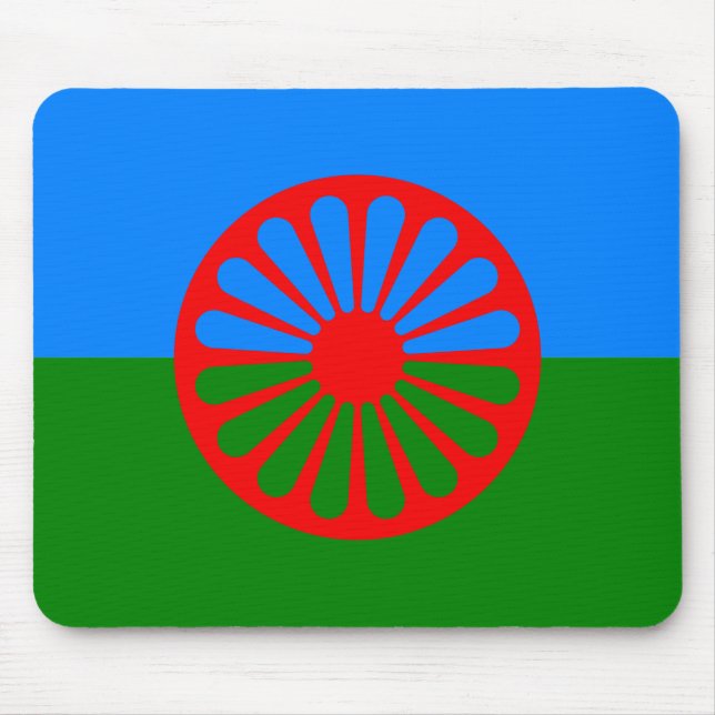 Official Romany gypsy flag Mouse Pad (Front)