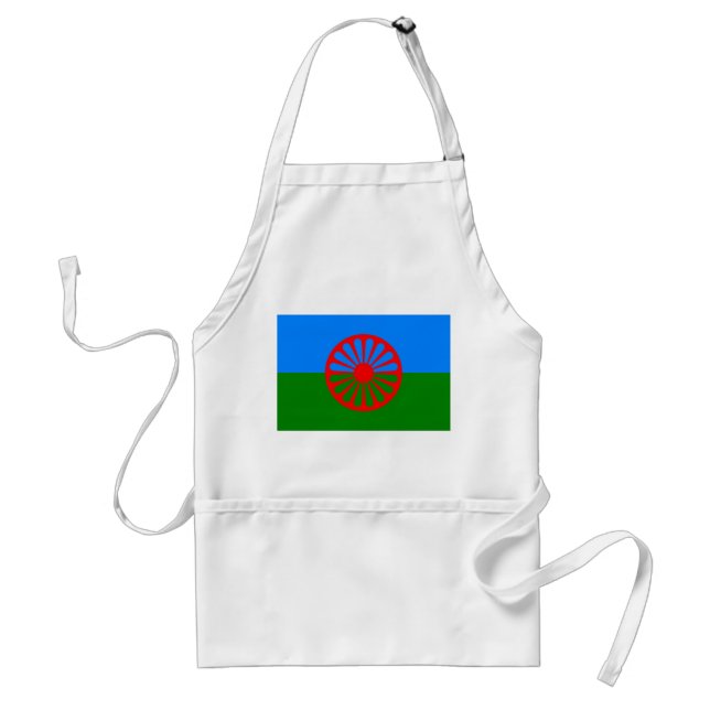 Official Romany gypsy flag Standard Apron (Front)