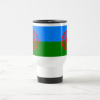 Official Romany gypsy flag Travel Mug