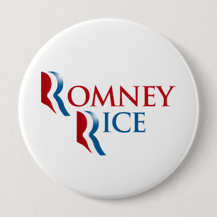 OFFICIAL ROMNEY RICE.png 4 Inch Round Button
