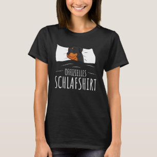 Official Rottweiler Dog Sleep T-Shirt