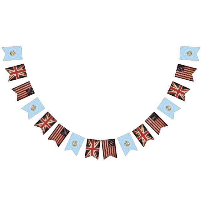 OFFICIAL Royal Wedding Watch Party Bunting Flags (All)