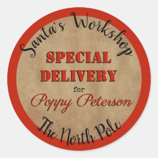 Official Santa's Workshop Stickers