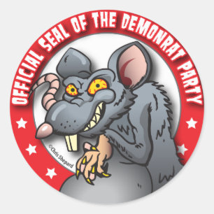 OFFICIAL SEAL of The DEMOCRAT AKA DEMON-RAT PARTY