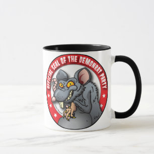 OFFICIAL SEAL of The DEMOCRAT AKA DEMON-RAT PARTY Mug