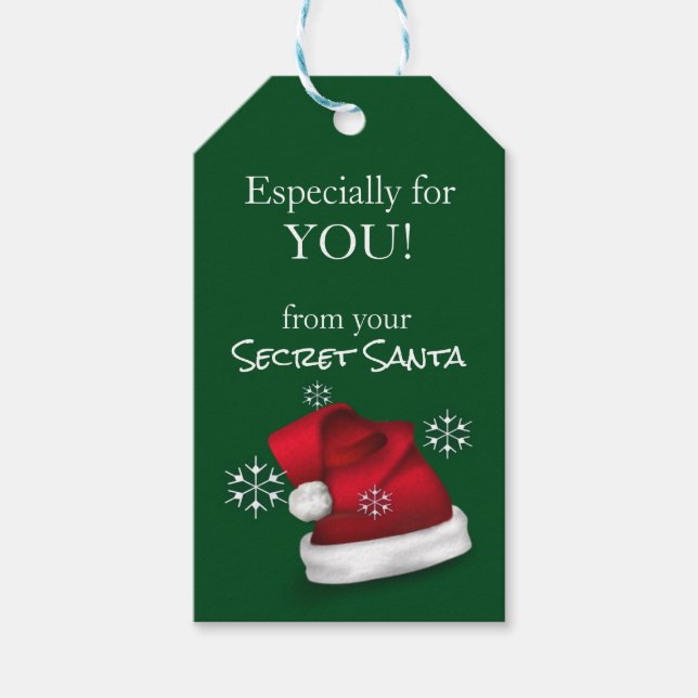 Official Secret Santa Gift Tags (Front)
