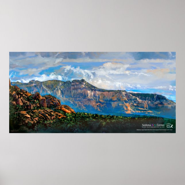 Official Sedona Plein Air Festival Poster (Front)