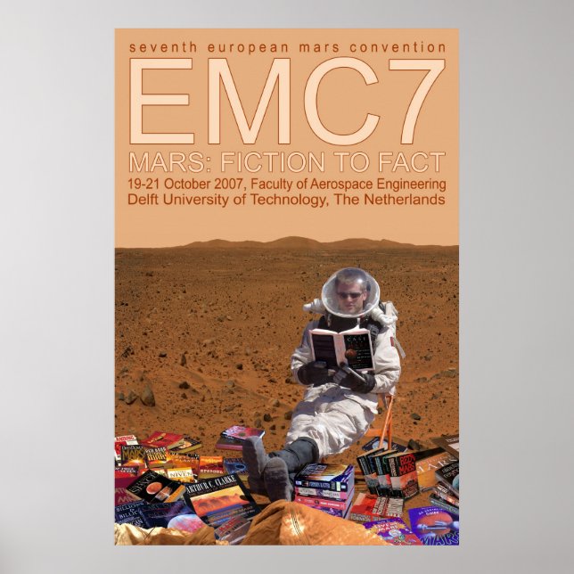 Official Seventh European Mars Convention Poster (Front)