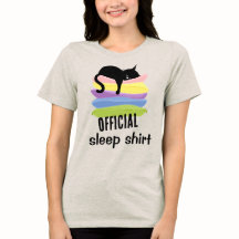 Official Sleep Shirt Cat T-Shirt | Funny Sleep Mod