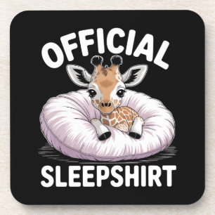 Official Sleepshirt Giraffe Coaster