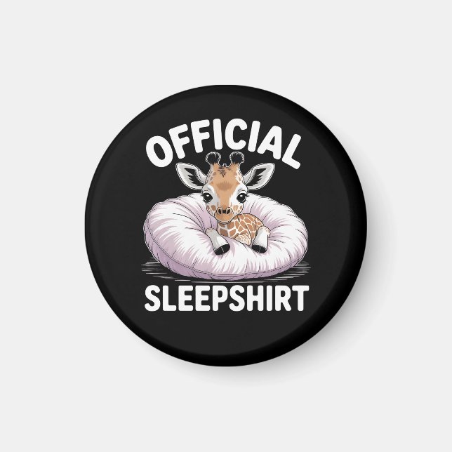 Official  Sleepshirt Giraffe Magnet (Front)