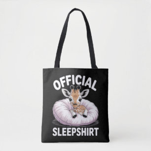  Official  Sleepshirt Giraffe Tote Bag