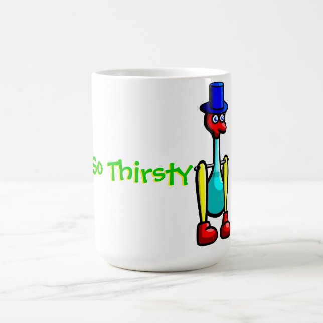 Official "So Thirsty" Drinky Bird Coffee cup (Center)
